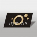Wizytówki Liquid Gold/Silver